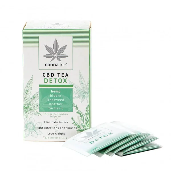 Чай из CBD - Детокс - 20 пакетиков